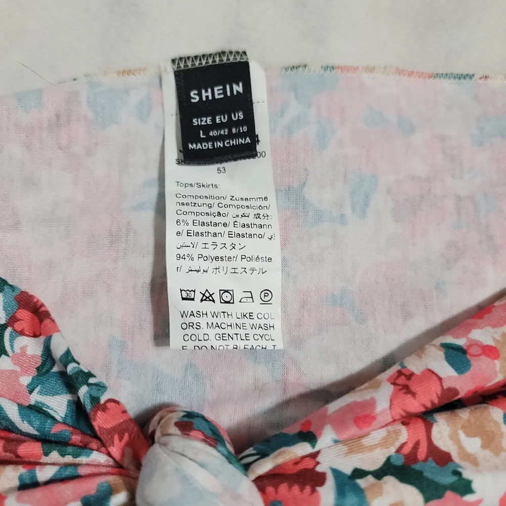 SHEIN chic floral